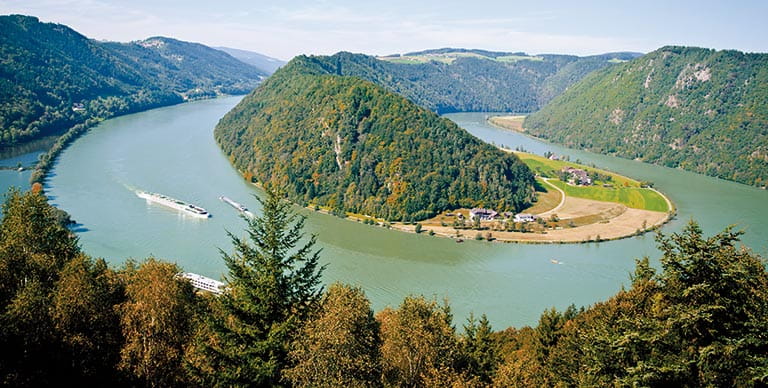 The Danube Bend in Autumn